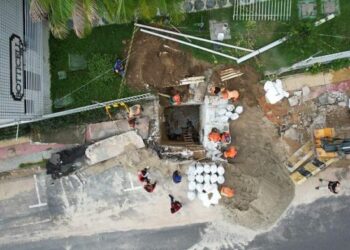 Prefeitura de Manaus recupera rede de drenagem profunda e implanta mil sacas de rip-rap em trecho da rua Pará