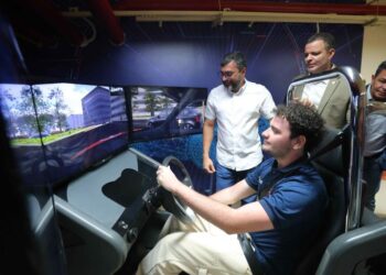 Wilson Lima inaugura Escola Pública de Trânsito, primeira do Brasil com programa para menores