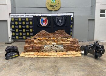 Forças de Segurança do AM apreenderam mais de 7 toneladas de drogas neste ano