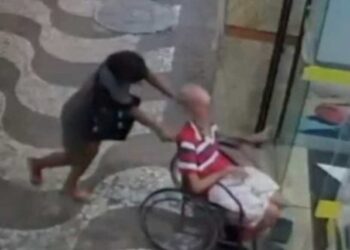 Motorista de app diz à polícia que idoso estava vivo antes de chegar em banco