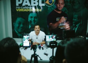 Escolhido de Bolsonaro, Delegado Pablo lança sua pré-candidatura a Vereador de Manaus