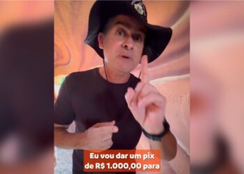 David Almeida oferece pix de mil reais para quem informar paradeiro dos pichadores do Parque dos Gigantes