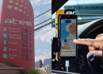 Preço da gasolina impacta motoristas e usuários de aplicativos de transporte em Manaus