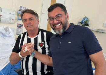 Wilson Lima se reúne com Bolsonaro para fazer parceria nas eleições municipais em Manaus