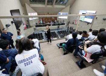 ‘Conhecendo o Legislativo’ recebe alunos da Escola Mendonça Araújo