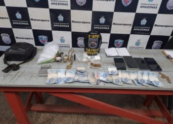 Dupla é presa com oxi, maconha e cocaína no interior do AM