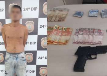 Homem assalta funcionárias de posto de combustível no Centro de Manaus