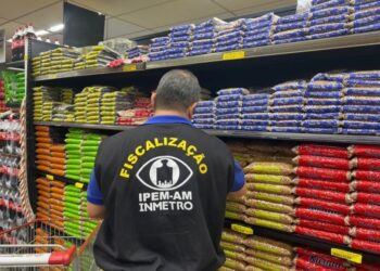 Operação Cesta Básica: Ipem-AM reprova 23 marcas de farinha, arroz e feijão comercializadas em Manaus e Região Metropolitana