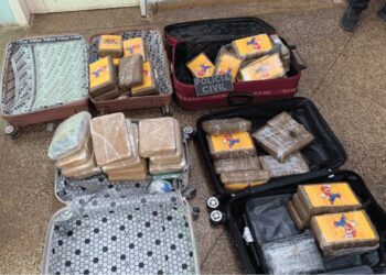 Quarteto é preso com 52 kg de drogas no porto de Maraã, no AM