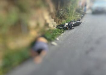 Motociclista é executado a tiros enquanto pilotava em rua de Manaus