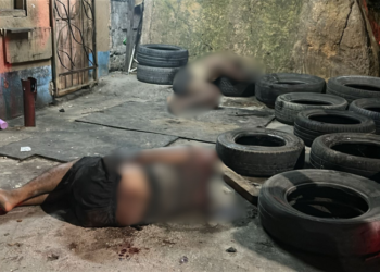 Suspeitos de assalto são espancados após atropelarem motociclista durante fuga em Manaus