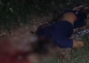VÍDEO: Homem é morto a tiros na frente dos filhos em Manaus
