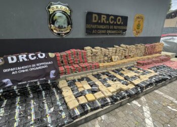 Apreensão de 1,3 tonelada de skunk gera prejuízo de R$ 20 milhões ao crime organizado