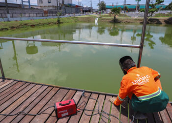 Revitalização da lagoa do Bombeamento avança com plantio de mudas e definição de espaço gastronômico