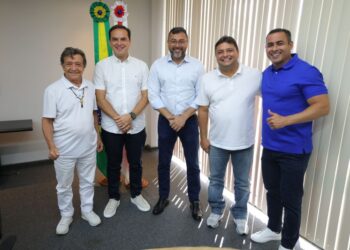 Festival de Parintins 2025: Governador Wilson Lima reúne-se com presidentes dos bois Caprichoso e Garantido