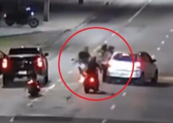 Nove motociclistas são indiciados por agredir policial federal em Manaus