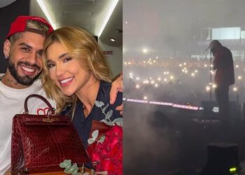 Zé Felipe chora em show em Portugal após anunciar fim do casamento com Virgínia
