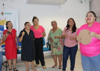 Aposentados da Manausprev concluem sessões de musicoterapia e aguardam chamada para nova turma