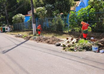 Vice-prefeito Renato Junior leva mutirão da Prefeitura ao bairro Colônia Antônio Aleixo e reforça compromisso com obras e dignidade