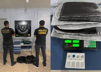 PF prende mulher com cocaína no aeroporto de Tabatinga