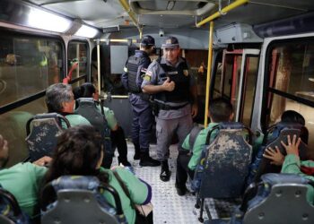 Roubos a ônibus em Manaus caíram 82% em maio