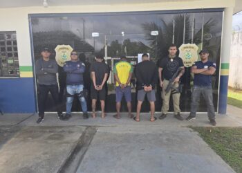 Trio é preso no AM após retomar crimes dias após ser solto