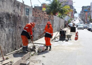 Prefeitura de Manaus avança com ‘Mutirão no Bairro’ e intensifica obras de infraestrutura no centro histórico