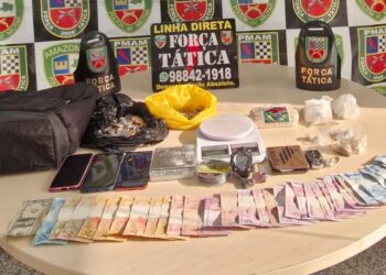 Dupla é presa com drogas em condomínio de Manaus