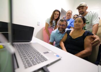 Governador Wilson Lima inaugura salas de Telessaúde em Beruri e Anori, alcançando mais da metade dos municípios do Amazonas