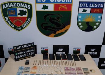 PM prende homem e apreende mais de 50 porções de drogas em Manaus