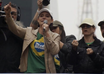 Michelle Bolsonaro diz estar pronta para disputar eleições de 2026, se “for vontade de Deus”