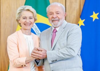 Lula e Ursula von der Leyen discutem acordo Mercosul-União Europeia