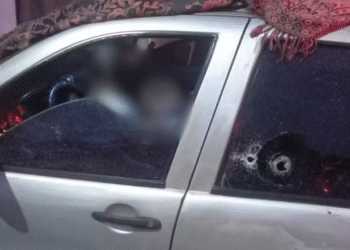 Casal executado dentro de carro na madrugada deste sábado