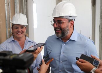 Governador Wilson Lima vistoria obras do segundo Caic especializado no atendimento de crianças com Transtorno do Espectro Autista