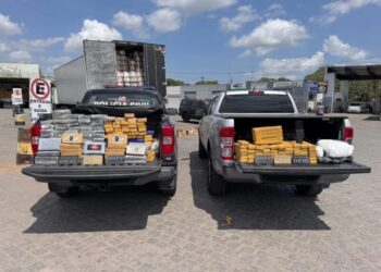 BA: motorista de caminhão é preso transportando droga do Comando Vermelho