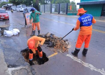 Prefeitura de Manaus revitaliza rede de drenagem profunda no bairro Santo Antônio