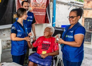 Morador de quilombo, em Manaus, tem assistência do Melhor em Casa