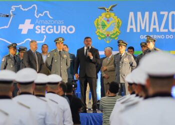 Governador Wilson Lima destaca apoio à formação de novos oficiais e reforça compromisso com a segurança pública