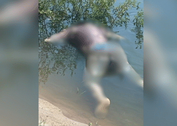 Corpo é encontrado em estado de decomposição na praia Dourada, em Manaus