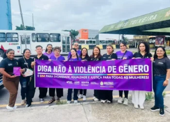 Dia M: Sejusc promove ação no combate e prevenção da importunação sexual em transportes públicos