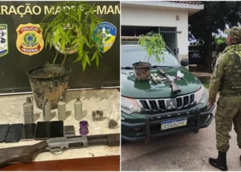 Mulher é presa com quatro granadas e uma espingarda em Rondônia
