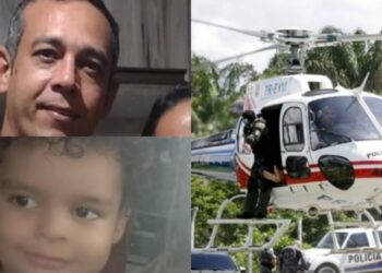 Caçada a ‘pai monstro’ que matou filho de 4 anos em Manaus mobiliza helicóptero e cães farejadores