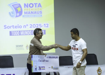 Sorteio especial marca encerramento da edição 2025 da ‘Nota Premiada Manaus’ com premiação total de R$ 400 mil