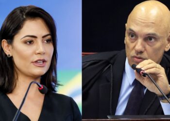 Michelle deve se reunir com Moraes sobre prisão domiciliar de Bolsonaro