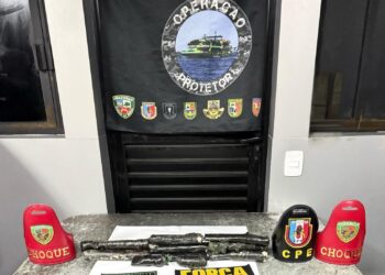 Drogas são encontradas dentro de mesa em embarcação no Amazonas