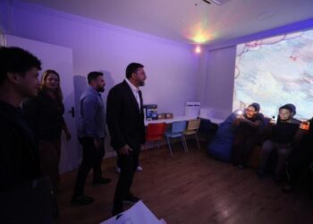 Governador Wilson Lima vistoria obras do Centro de Atenção Integral Juventude TEA, em Manaus