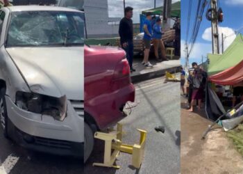 Motorista que atropelou duas pessoas no Rapidão teria dormido ao volante