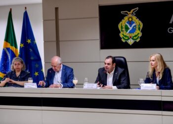 Em reunião com delegação da União Europeia, governador Roberto Cidade defende desenvolvimento sustentável no Amazonas e ampliação de parcerias internacionais