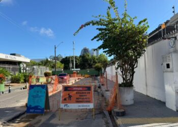 Ageman notifica concessionária por obra de esgoto paralisada na zona Centro-Sul