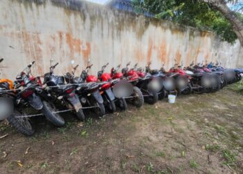 Operação policial recupera 25 motocicletas roubadas no município de Maués